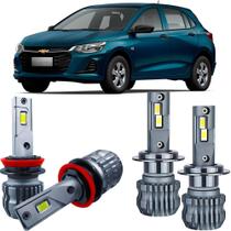 Kit Ultra Led Slim 6000k Novo Onix 2020 a 2023 Sem projetor