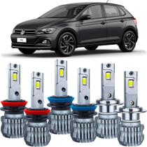 Kit Ultra Led Slim 6000k Polo 2017 a 2022 Kit Ultra Led Slim 6000k Polo 2017 a 2022