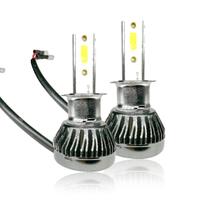 Kit Ultra Led Super Branca 6500k 22000 Lumens H4 H7 H1 H11 H3 HB4 H16-PSX PAR LÂMPADA FAROL ALTO BAIXO MILHA NANO Y3 C/ COOLER 12V 36W LANÇAMENTO TOP