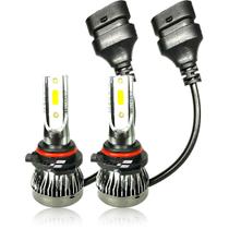 Kit Ultra Led Super Branca 6500k 22000 Lumens H4 H7 H1 H11 H3 HB4 H16-PSX PAR LÂMPADA FAROL ALTO BAIXO MILHA NANO Y3 C/ COOLER 12V 36W LANÇAMENTO TOP - ULTRALED Y3 SUPER FAROL EFEITO XENON SUPERBRANCA