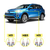 Kit Ultra LED Toyota RAV4 2013/2019 20000 Lúmens 6500k