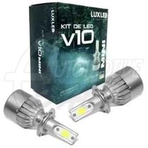 Kit Ultra Led V10 Super Branco 6500K 30W 20.000 Lumens H7 Kit Ultra Led V10 Super Branco 6500K 30W 20.000 Lumens H7