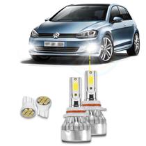 Kit Ultra Led Volkswagen Golf 2007/2013 Milha 20000Lm 6500k