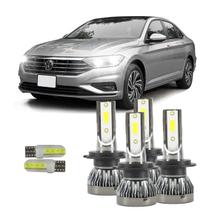 Kit ultra led volkswagen jetta 2006/2020 22000 lúmens 6500k (alta e baixo)