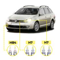 Kit Ultra LED VW Jetta Variant 2008/2013 20000 Lúmens 6500K
