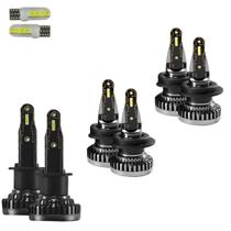 Kit Ultra Nano Led Fiat Palio 2012/17 30000lm 6500k H7 H7 H1