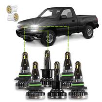 Kit Ultra Nano Led R8 Chevrolet Silverado 1997/2001 30000Lm