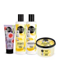 Kit Ultra Premium Cabelo Liso Organic Shop