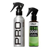 Kit ULTRAGRIP Cola para Luvas de Goleiro Pro 100ml e Desodorante Para Tênis Luvas Capacetes Fresh