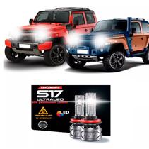 Kit Ultraled Farol Alto Baixo Troller 6000k 10000 Lumens