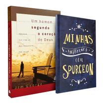 Kit Um Homem Segundo o Coração de Deus + Caderno Minhas Reflexões com Charles Spurgeon