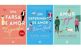 Kit Uma farsa de amor na Espanha + Um experimento de amor em Nova York + Amor em jogo