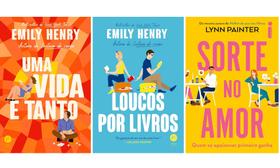 Kit Uma vida e tanto + Loucos por livros + Sorte no amor