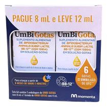 Kit Umbi Gotas Umbigotas 8ml 4ml Kit Umbi Gotas Umbigotas 8ml 4ml