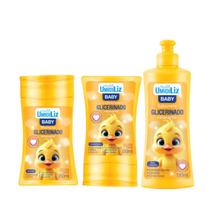 Kit Umidiliz Baby Glicerinado Camomila SH+COND+CR PENTEAR Kit Umidiliz Baby Glicerinado Camomila SH+COND+CR PENTEAR