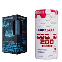 Kit Under Labz - Creatina Plasma Creatine 450ml + Coenzima Q-10 200mg 90caps
