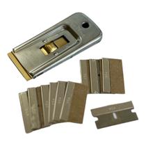 Kit Unger Raspador Segurança 4cm Multiuso Sr500 + 10 Lâminas