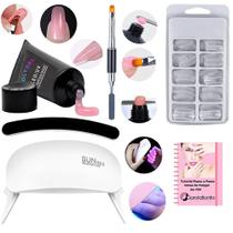 Kit Unha De Gel Poligel Polygel Unhas Completo Poly Gel Uv