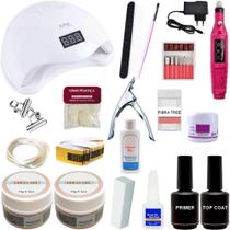 Kit Unha Gel Acrílico Lixa Completo J22