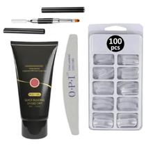 Kit Unha Gel Poligel Polygel Unhas Molde F1 Pra Alongamento Kit Unha Gel Poligel Polygel Unhas Molde F1 Pra Alongamento