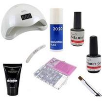 Kit Unha Polygel Quite De Unhas Poligel Completo