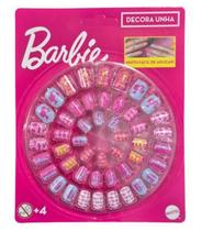 Kit Unhas 48 Peças Barbie - Toyng 057089c