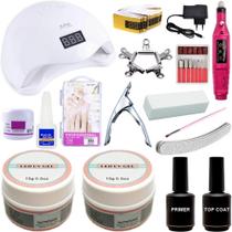 Kit Unhas de Gel Moldado Acrigel Banho de Gel J9