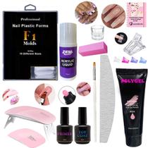 Kit Unhas Gel Poligel Polygel Unhas Molde F1 Acrilico Unhas - GAROTA BONITA