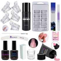 Kit Unhas Gel Poligel Polygel Unhas Molde F1 Acrilico Unhas - GAROTA BONITA