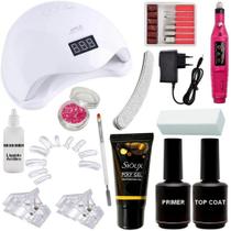 Kit Unhas Polygel Kit Poligel Kit Decoração J15
