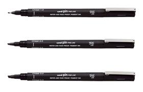 Kit Uni Pin Fine Line Cinzel Chanfrada 1.0 2.0 3,0