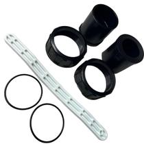 Kit União com Oring para Bomba Pró Fluvia Veico 1/3 a 1CV Adaptador 50mm e Porca
