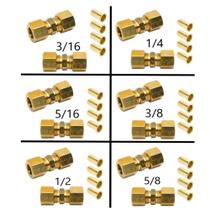 Kit União Porca Anilha Insert Compressão Emenda 6 Tipos