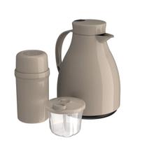 Kit Unibaby 3 Peças Garrafa Térmica Dosador Bebê Unitermi