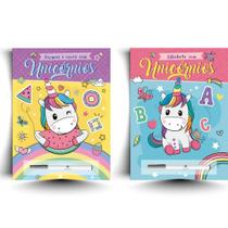 Kit Unicórnio: Formas E Cores + Alfabeto (2 Vol)