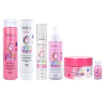 Kit Unicórnio Sh Cond Másc Amp Prot Body Forever Liss Kit Unicórnio Sh Cond Másc Amp Prot Body Forever Liss
