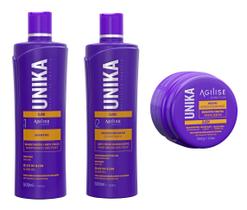 KIT UNIKA OJON HOME CARE COm MÁSCARA ( 3 ITENS ) KIT UNIKA OJON HOME CARE COm MÁSCARA ( 3 ITENS )