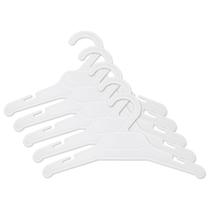 Kit Unissex Cabides Branco Crianças Bebes Organiza - 40 Un Kit Unissex Cabides Branco Crianças Bebes Organiza - 40 Un