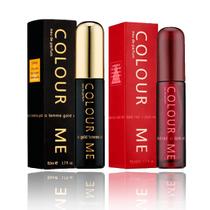 Kit Unissex Colour Me Gold Feminino 50ml e Dark Red 50ml Eau de Parfum