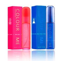 Kit Unissex Colour Me Neon Pink 50ml e Blue 50ml Eau de Parfum