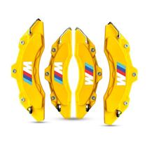 Kit Universal Acessório Capa De Pinça Para Freio Amarelo M3
