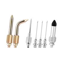 Kit Universal De 7 Peças Para Acopladores De Pistola De Graxa, Adaptador De Agulha Para Nipples