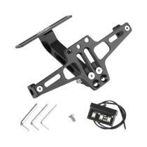 Kit Universal De Eliminador De Para-lama De Motocicleta Em Alumínio CNC Com Suporte Para Placa De