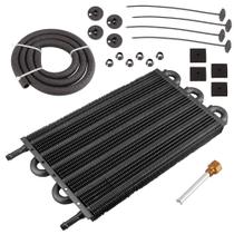 Kit Universal de Enfriador de Aceite para Transmisión de 6 Filas en Aluminio Kit Universal de Enfriador de Aceite para Transmisión de 6 Filas en Aluminio