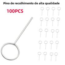 Kit Universal De Ferramentas Para Remoção De Cartão SIM Com 100 Peças Para iPhone 13, Xiaomi,