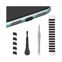 Kit Universal De Limpeza À Prova De Poeira Para iPhone, Samsung E PC Com Escova E Plugue De Poeira