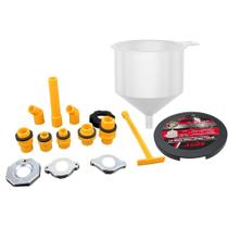 Kit Universal De Reabastecimento De Líquido Refrigerante Para Carros, 15 Peças, Conjunto De Funis À Kit Universal De Reabastecimento De Líquido Refrigerante Para Carros, 15 Peças, Conjunto De Funis À