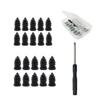 Kit Universal De Reparo De Pneus a Vácuo Para Carros, 21-10 Peças, Conjunto De Pregos De Borracha