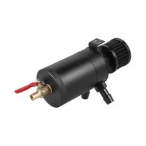 Kit Universal De Tanque Separador De Óleo Em Alumínio 5oz 150ml Com 2 Portas, Válvula De Drenagem E Kit Universal De Tanque Separador De Óleo Em Alumínio 5oz 150ml Com 2 Portas, Válvula De Drenagem E