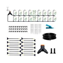 Kit Universal DIY Para Irrigação E Resfriamento De Plantas Em Estufas E Jardins Kit Universal DIY Para Irrigação E Resfriamento De Plantas Em Estufas E Jardins